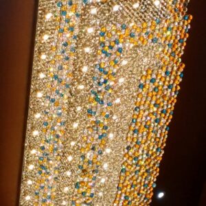 decorative LED crystal chandelier